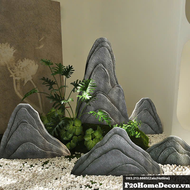 Đá trang trí Nhật (mài mịn)
