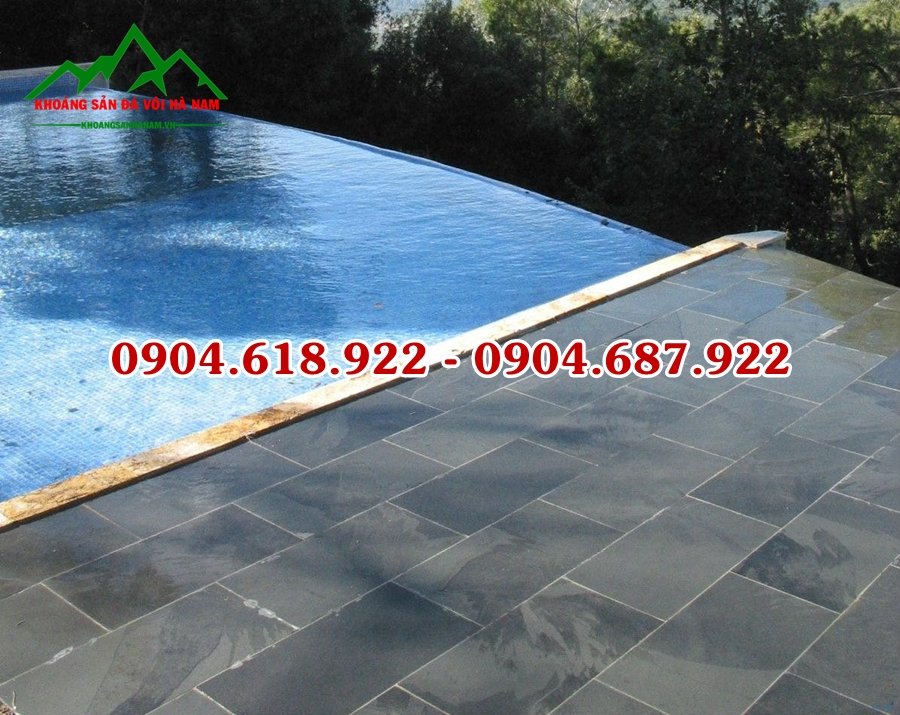 Đá tranh (Slate) xanh