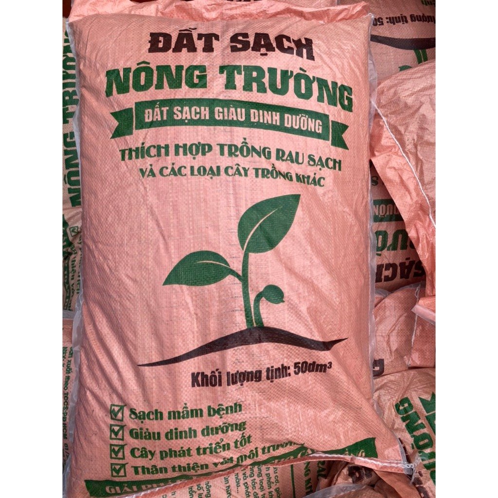 Đất trồng sạch (bao 50kg)