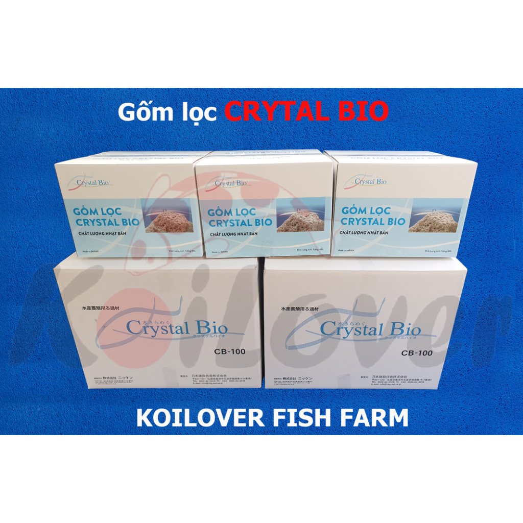 Gốm lọc Crystal Bio
