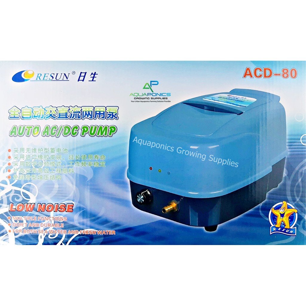 Máy sủi tích điện Resun ACD 80
