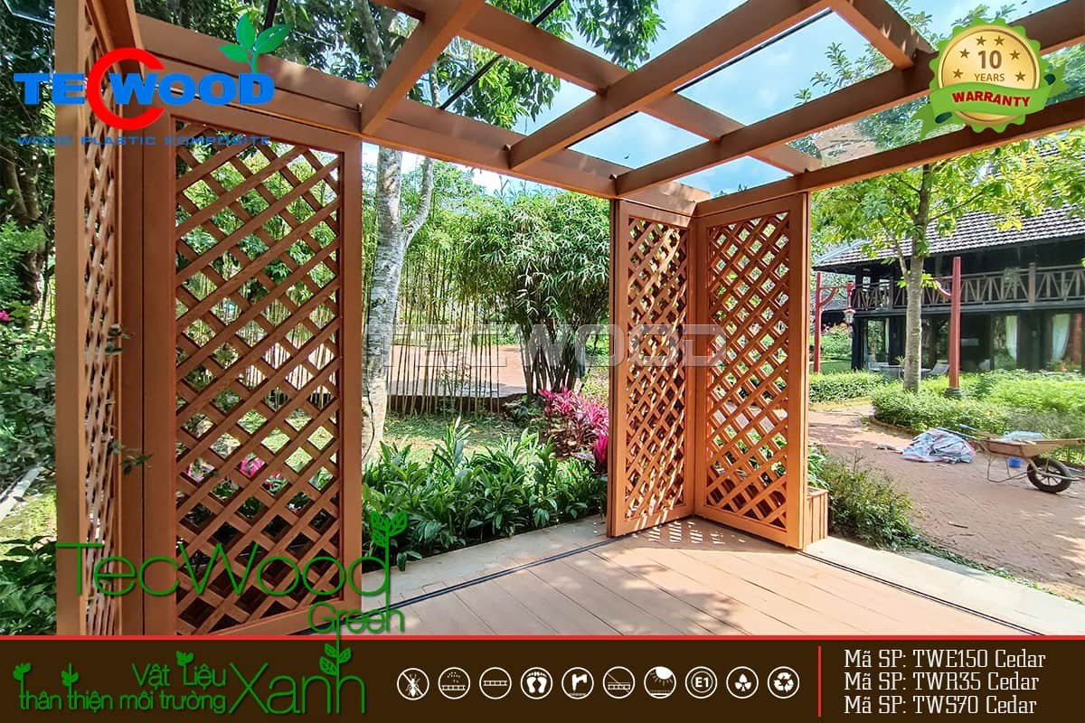 Pergola - Giàn Che Truyền Thống