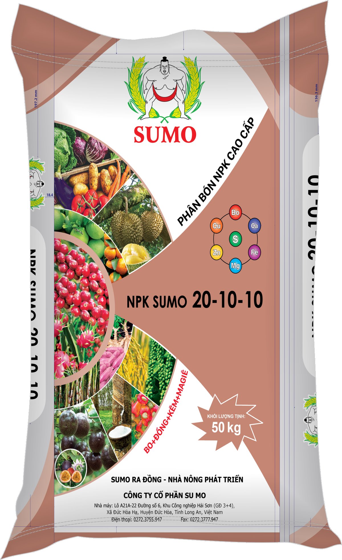 Phân NPK 20-10-10 (bao 50kg)