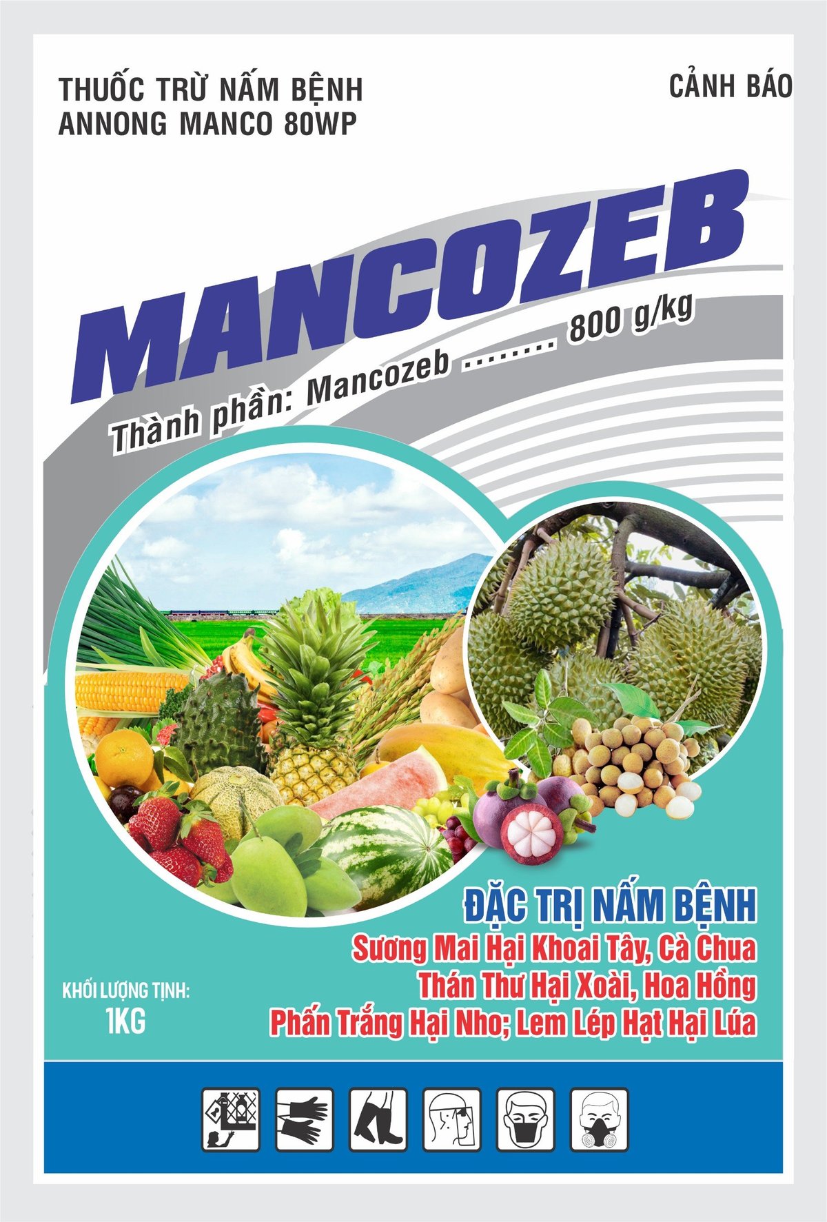 Thuốc trừ bệnh Mancozeb (500g)