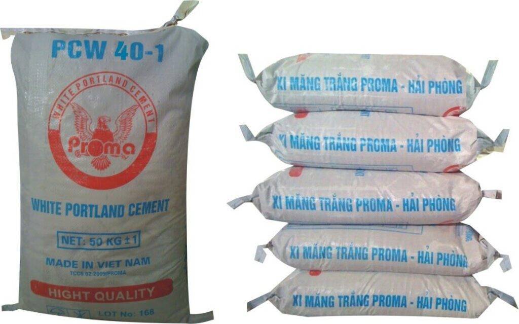 Xi măng trắng Portland (bao 50kg)